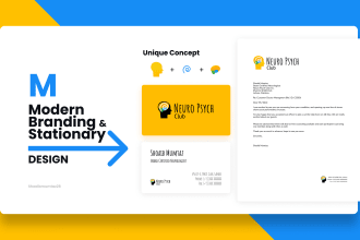 do branding and stationery design for your business