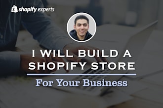 create or redesign shopify website for your own products