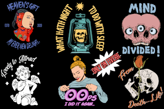 draw awesome t shirt designs