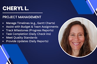 be your project manager