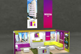 desing your booth or stand for your brand