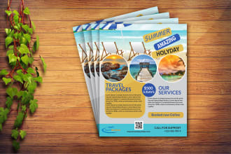 create professional and unique flyer and leaflet design for you within 8 hours