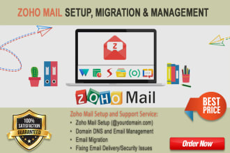 setup zoho email for your domain