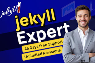 do professional jekyll theme, github pages netlify website