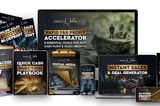 design digital product mockup, product guide, course bundle