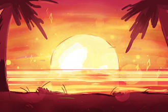 create a video game soundtrack for you