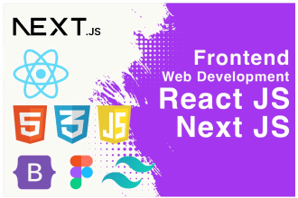 be your react and next js spa frontend developer