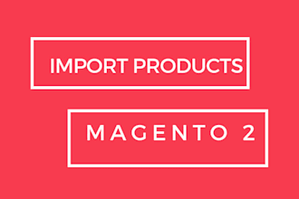import products to magento 2