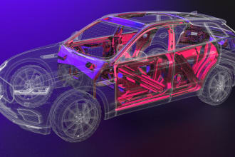 design 3d cad parts as a mechanical engineer