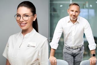 retouch portraits with expert photoshop editing