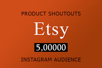 advertise etsy products to instagram  audience