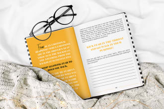 design workbook, planner or journal design in indesign