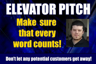 create the ultimate elevator pitch