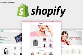 manage your shopify store or shopify website