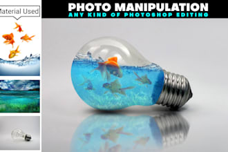 do photo manipulation photoshop editing and photo retouching