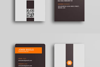 design professional luxury and unique business cards for you