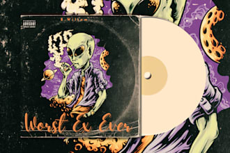 do your song cover art album cover design in 24 hours