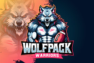 design amazing sports logo, mascot and cartoon character
