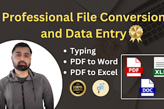 convert pdf to word, excel or image to text