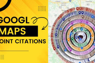 do 82000 google maps citation to boost your gmb