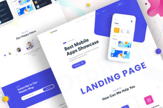 do professional wordpress landing page