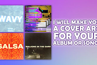 make you a cover art for your album or song