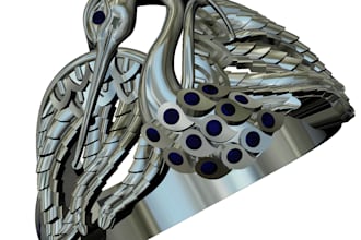 design unique 3d customized jewelry