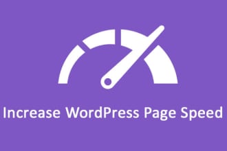 increase wordpress page speed and optimization