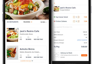 provide food delivery application like uber eats