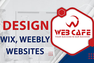 design a professional wix, online wix store or weebly sites