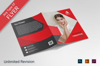 create an amazing corporate,event,gym flyers within 6 hours