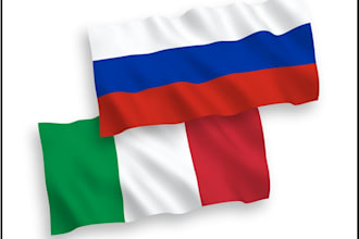 deliver flawless russian into italian translation