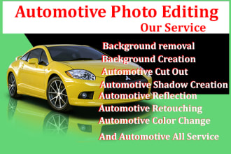 do automotive photo editing and car photo bulk editing