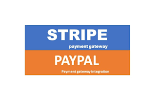 integrate stripe and paypal payment gateway