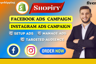 run high converting shopify facebook ads campaign
