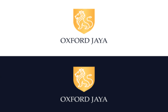 do modern line art text or badge logo design