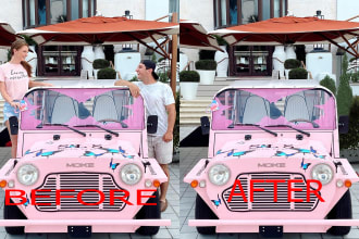 remove any object and people from images background 24 hours