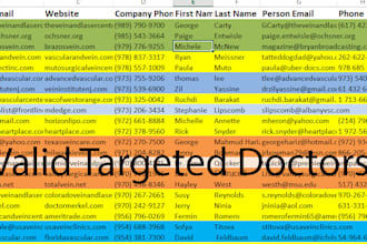 b2b lead generation,contact list builidng,data entry