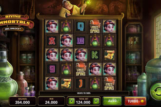 create art for slot games
