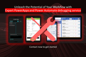 fix powerapp, power automate for your business processes