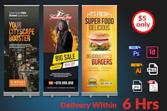 do corporate,beauty salon,spa,food,mobile app promotion rollup banner