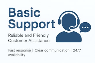 friendly email and chat support