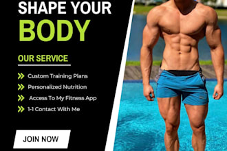 be your online personal trainer, nutritionist and mentor
