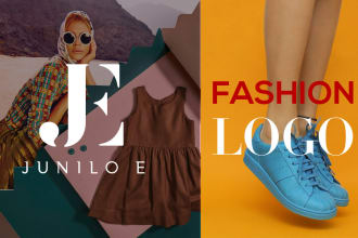 design modern fashion logo design with source file