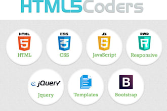 convert psd to html, sketch to html, ai to html bootstrap 4