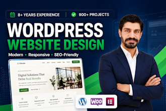 create a wordpress website and a business wordpress website design