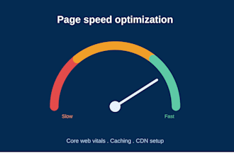 optimize and increase your website page speed and performance