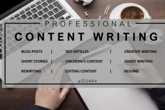 do professional copywriting for your product, sales copy and website