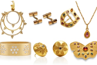 do high end jewelry photo retouching with quick delivery