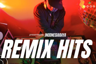 remix song into edm house, trap, techno in 24 hours